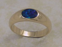 Inlaid Opal Ring IR14