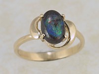 Solid Opal Ring OR06