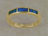 Inlaid Opal Ring IR22